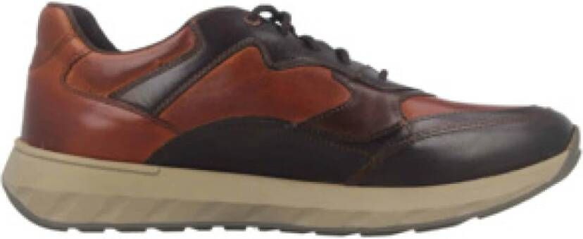 Josef Seibel Bruine Heren Sneaker Comfortabel en Stijlvol