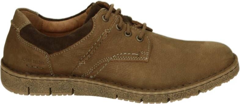 Josef Seibel Casual leren schoenen in cognac