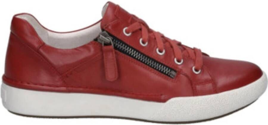Josef Seibel CLAIRE~03~~~~~~~~~~~~~~~~~~~~~ Lage sneakersDames sneakers Rood - Foto 3