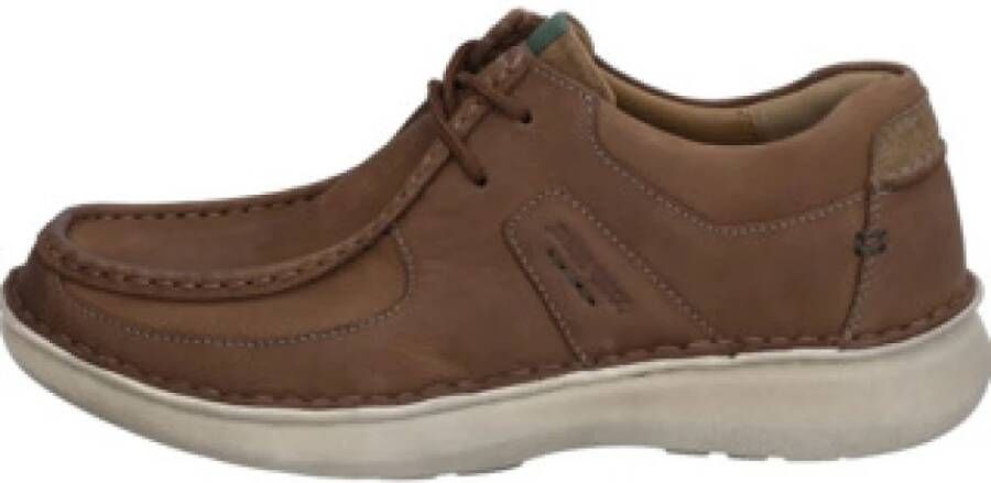 Josef Seibel Casual Veterschoenen voor Heren in Tabak Multicolor
