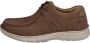 Josef Seibel Casual Veterschoenen voor Heren in Tabak Multicolor - Thumbnail 1