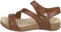 Josef Seibel TONGA~25~~~~~~~~~~~~~~~~~~~~~~ Sandalen met hakDames Sandalen Cognac - Thumbnail 2