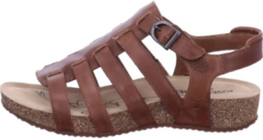 Josef Seibel Comfortabele damessandalen in effen kleuren