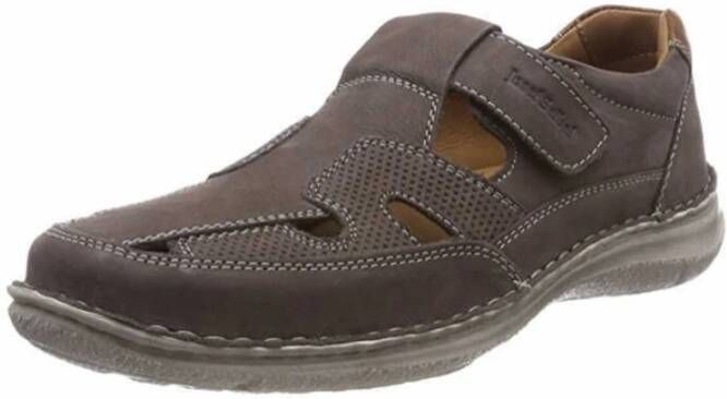 Josef Seibel Comfortabele Heren Sandalen in Donkergrijs
