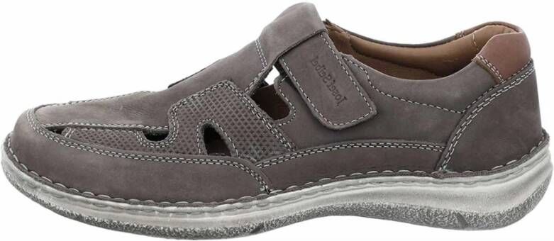 Josef Seibel Comfortabele Slipper in Grijze Anvers Stijl