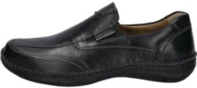 Josef Seibel Comfortabele Slipper voor Heren in Zwart