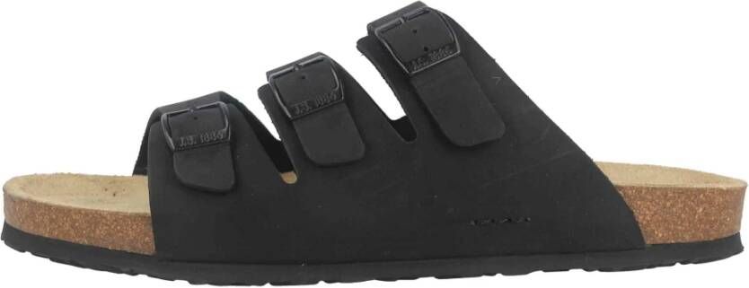 Josef Seibel Zwarte damesslippers