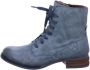 Josef Seibel Sanja 01 Stiefelette für Damen Blau - Thumbnail 2