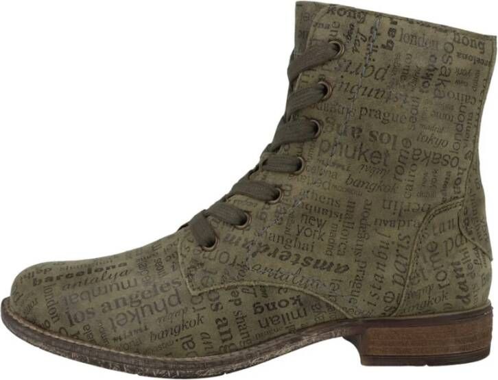 Josef Seibel Groene Casual Schoenen Green Heren