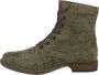 Josef Seibel Hoge veterschoenen SIENNA 82 met modieuze krantenprint - Thumbnail 2