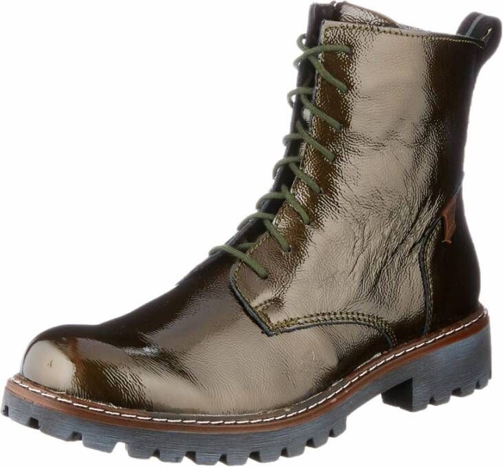 Josef Seibel Groene veterschoenen voor dames