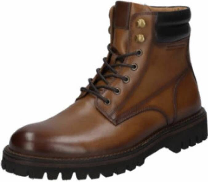 Josef Seibel Heren Veterschoenen in cognac