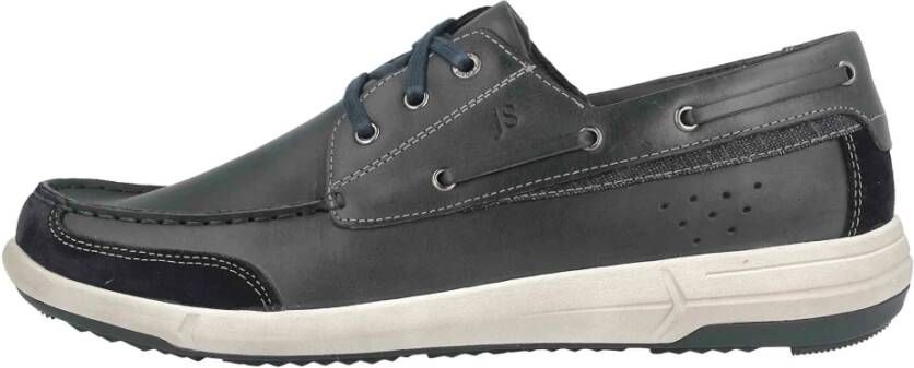 Josef Seibel Heren Veterschoenen in Donkerblauw Multicolor