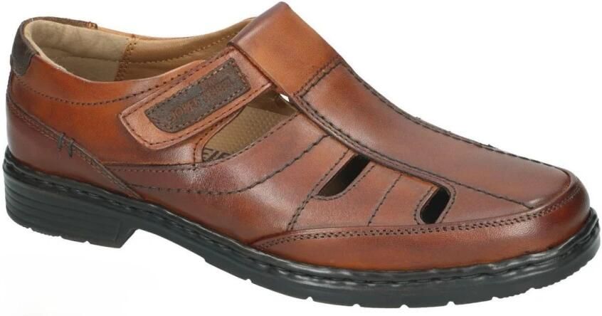 Josef Seibel ALASTAIR~08~~~~~~~~~~~~~~~~~~~ Heren sandalenVaderdag Cognac - Foto 2