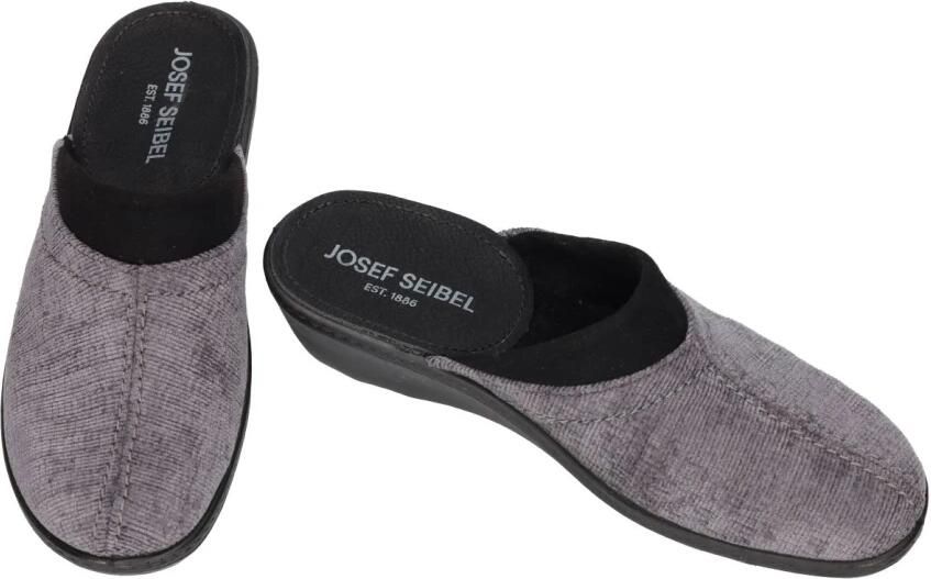 Josef Seibel -Dames grijs pantoffels - Foto 2