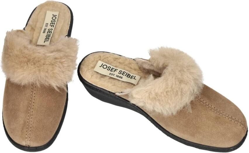 Josef Seibel -Dames beige pantoffels - Foto 2