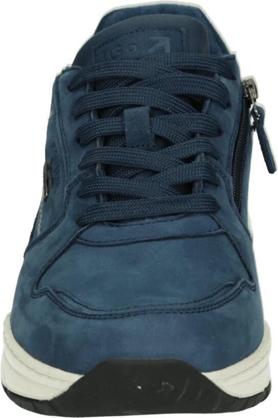 Josef Seibel MITCHELL~50~~~~~~~~~~~~~~~~~~~ Lage sneakersVrije tijdsschoenenHeren sneakers Blauw - Foto 2