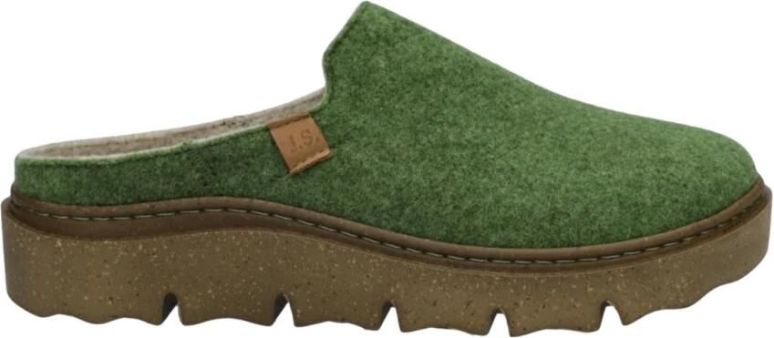 Josef Seibel Dames pantoffel muil Camaux 01 Artikel 53001 TE257 600 Groen