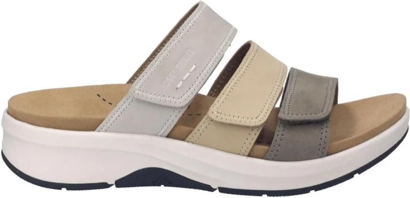 Josef Seibel Dames Slipper 97311-742 Estelle 11 Beige Multi - Foto 3