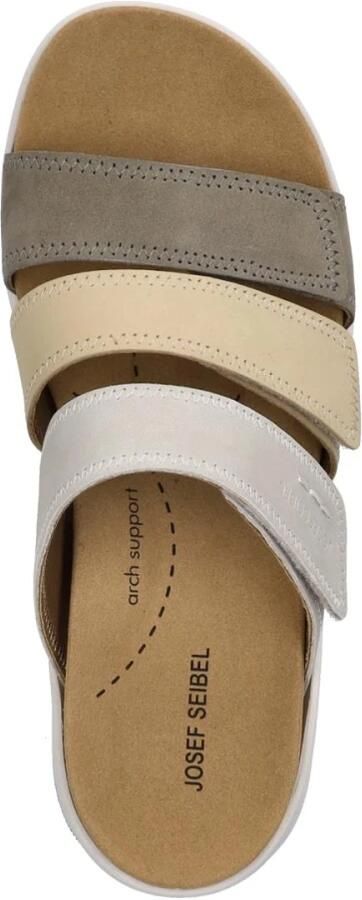 Josef Seibel Dames Slipper 97311-742 Estelle 11 Beige Multi - Foto 8