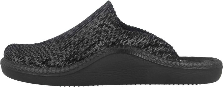 Josef Seibel Heren Pantoffel Muil Monaco 220 17901-100 Zwart Grijs - Foto 2