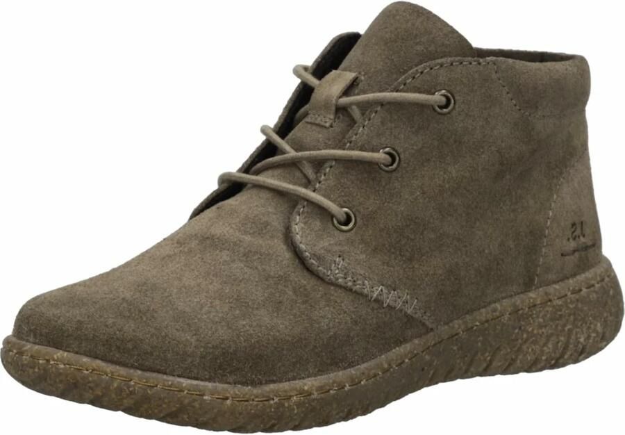 Josef Seibel ANGELINA 07 Hoge sneakers Veterboots Dames veterschoenen Dames sneakersHalf-hoge schoenen Taupe - Foto 9