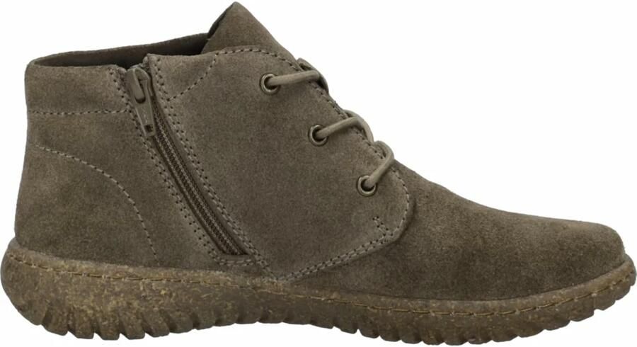 Josef Seibel ANGELINA 07 Hoge sneakers Veterboots Dames veterschoenen Dames sneakersHalf-hoge schoenen Taupe - Foto 12