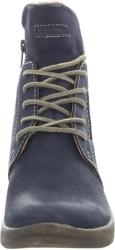 Josef Seibel CONNY~53~~~~~~~~~~~~~~~~~~~~~~ Hoge sneakers Veterlaarzen Dames veterschoenen Dames sneakersHalf-hoge schoenen Blauw - Foto 3