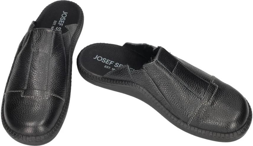 Josef Seibel Monaco 288 Heren Pantoffel Muil Slipper 17988-100 Zwart - Foto 3