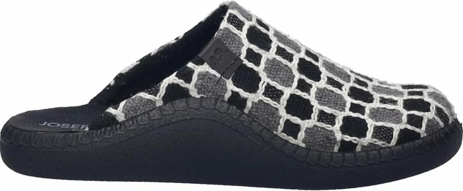 Josef Seibel Dames Pantoffel Muil Monaco 03 54703-102 Zwart Multi