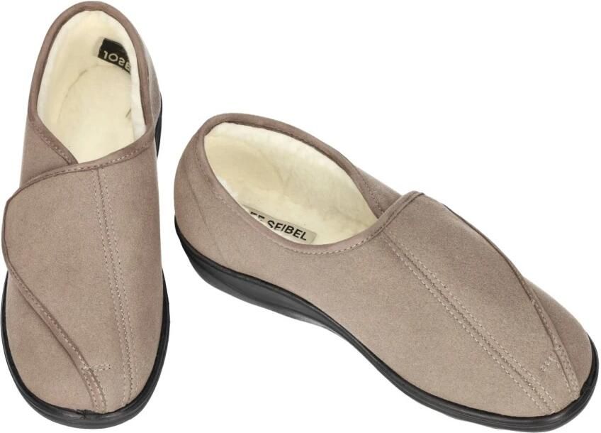 Josef Seibel Dames Pantoffel Nice 105 63605-250 Taupe - Foto 7