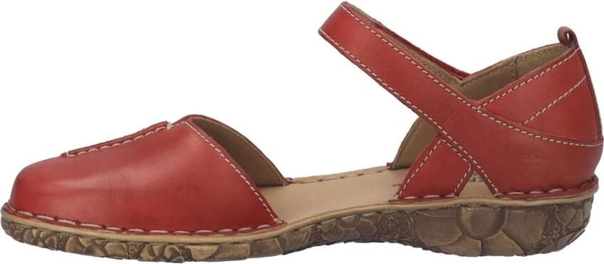 Josef Seibel Dames bandschoen sandaal met dichte neus Rosalie 42 79542 476 470 Rood - Foto 5