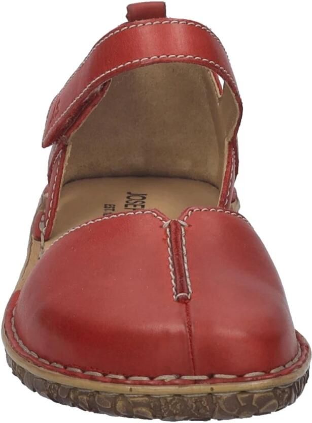 Josef Seibel Dames bandschoen sandaal met dichte neus Rosalie 42 79542 476 470 Rood - Foto 3