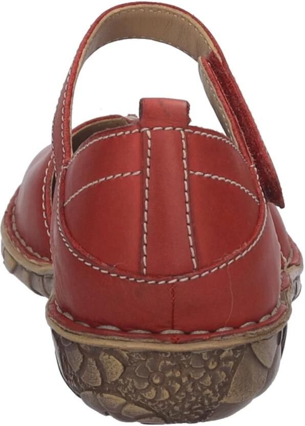 Josef Seibel Dames bandschoen sandaal met dichte neus Rosalie 42 79542 476 470 Rood - Foto 4