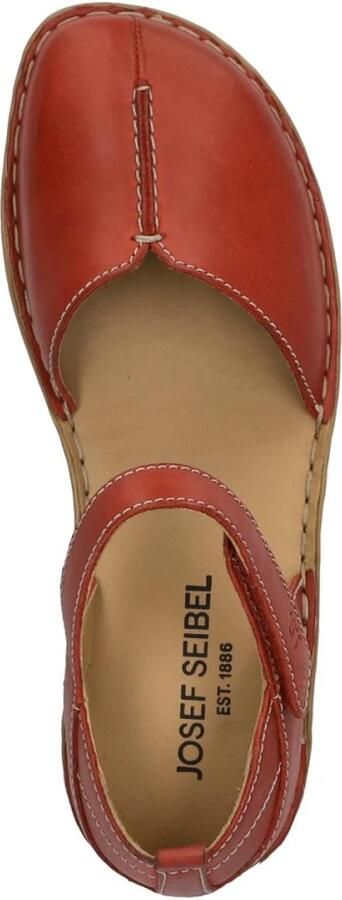 Josef Seibel Dames bandschoen sandaal met dichte neus Rosalie 42 79542 476 470 Rood - Foto 6