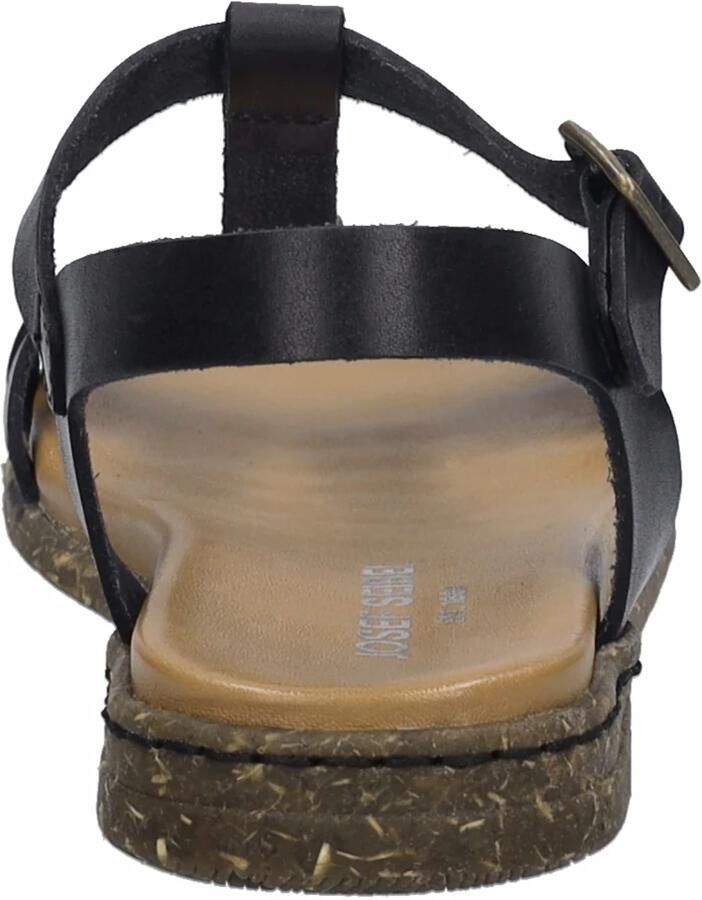Josef Seibel FABRICIA 01 Platte sandalenDames Sandalen Zwart - Foto 3