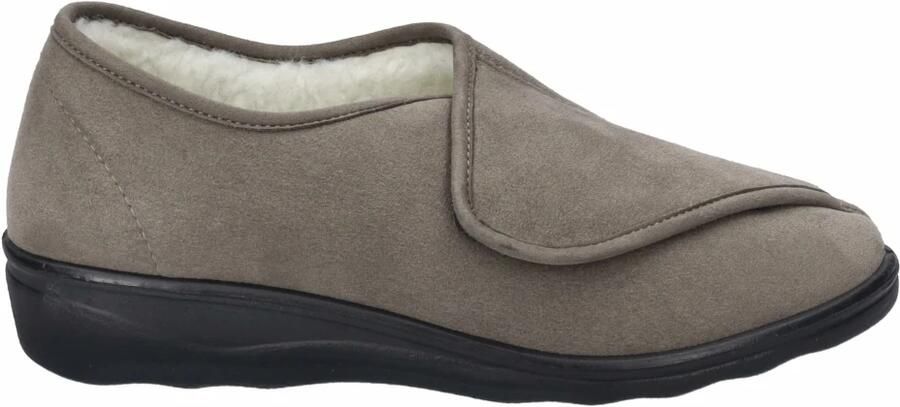 Josef Seibel -Dames taupe pantoffels - Foto 3