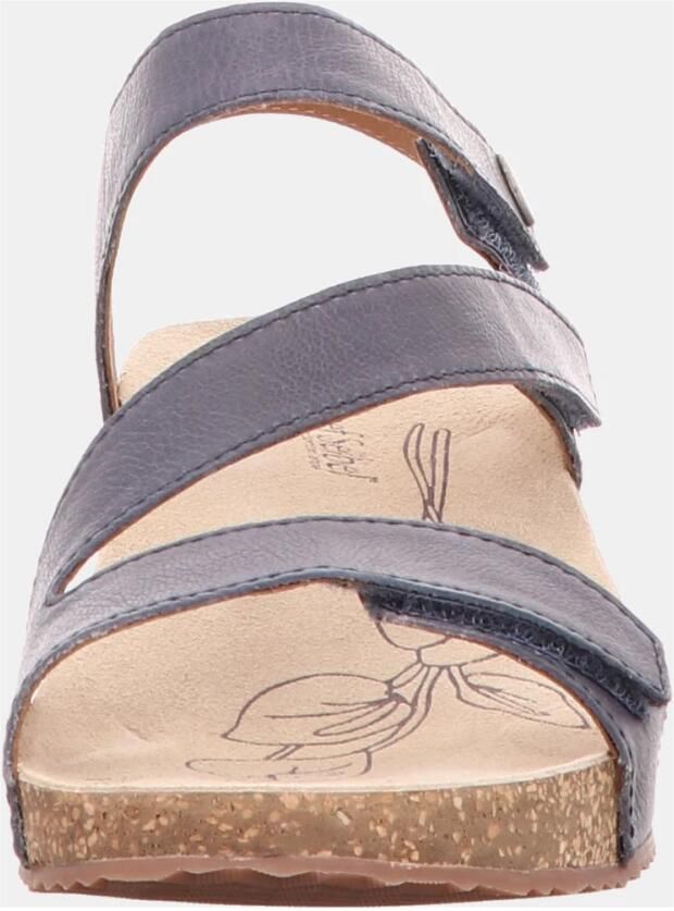 Josef Seibel TONGA 25 Sandalen met hakDames SandalenPopulaire damesschoenen Josef Blauw - Foto 3