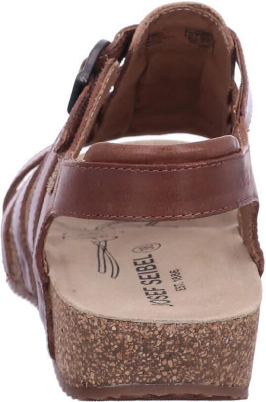 Josef Seibel Sandalen met meerdere bandjes en sleehak - Foto 3