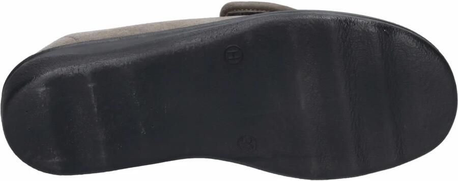 Josef Seibel -Dames taupe pantoffels - Foto 4