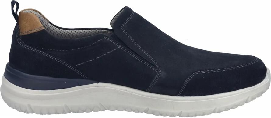 Josef Seibel Slip-on sneakers Wales 04 slippers comfortabele schoen instapschoen met elastische gummizone