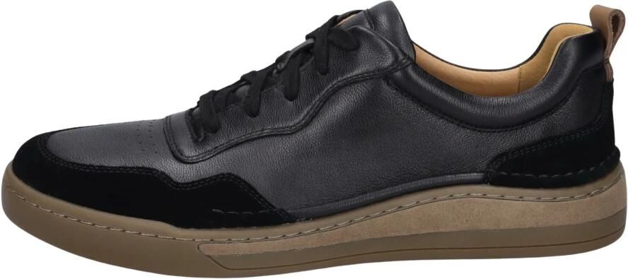 Josef Seibel Sneakers Cleve 01 vrijetijdsschoen retro sneaker veterschoen met schoenwijdte breed