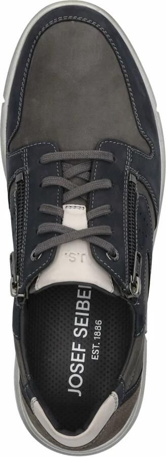 Josef Seibel ENRICO 20 Vrije tijdsschoenen Heren veterschoen Heren sneakersPopulaire herenschoenen JosefCasual Grijs - Foto 4