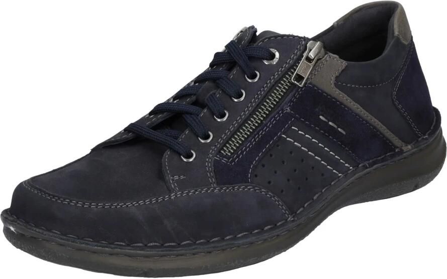 Josef Seibel Anvers 87 Volwassenen Heren sneakers Heren veterschoenVrije tijdsschoenen Blauw - Foto 4