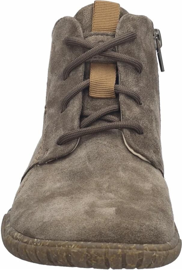 Josef Seibel WYNONA 05 Hoge sneakers Veterboots Dames veterschoenen Dames sneakersHalf-hoge schoenenPopulaire damesschoenen JosefBarefoot Taupe - Foto 6