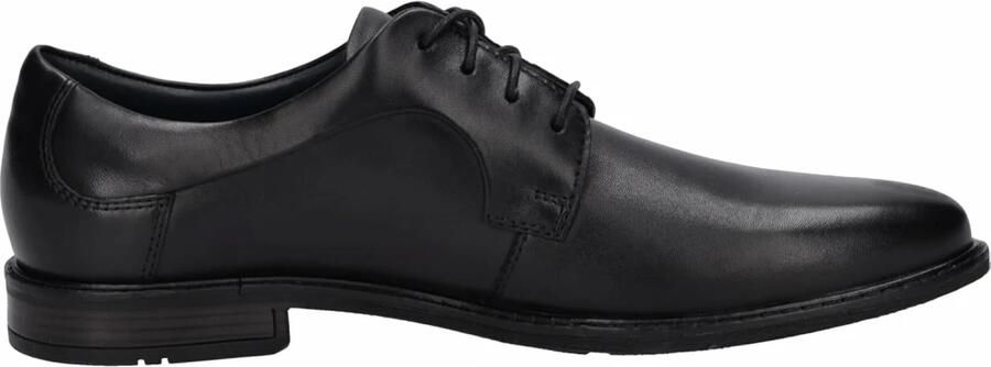 Josef Seibel Lage schoen Desmond 01 Nette herenschoenen Heren veterschoen Zwart