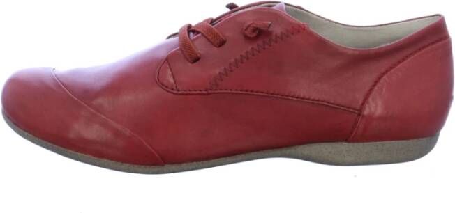 Josef Seibel Rode Veterschoenen Red Heren