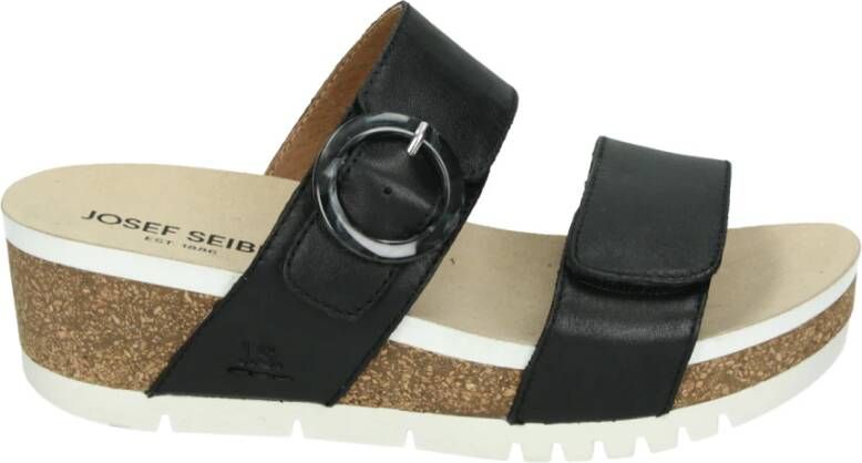 Josef Seibel QUINN~14~~~~~~~~~~~~~~~~~~~~~~ Dames slippers Zwart