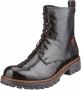 Josef Seibel MARTA~02~~~~~~~~~~~~~~~~~~~~~~ Hoge sneakersVeterlaarzenDames veterschoenenDames sneakersHalf-hoge schoenen Zwart - Thumbnail 5