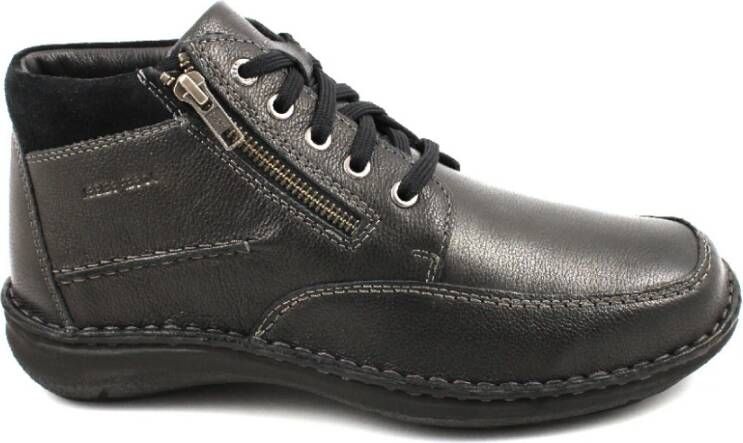 Josef Seibel Zwarte Enkellaars Black Heren